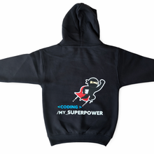 Load image into Gallery viewer, Kids Hoodie - Coding My_Superpower
