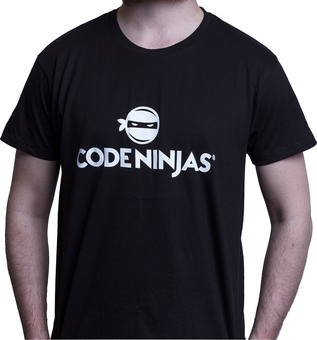 Code Ninjas Black T-shirt - Adult