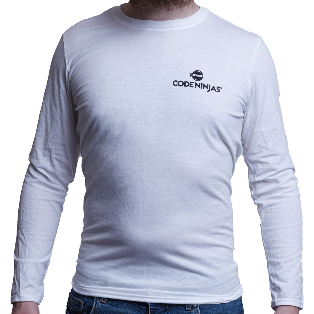 White Long Sleeve Adult