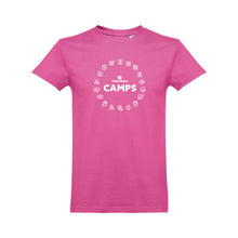 Load image into Gallery viewer, Pink Code Ninjas Camps T-shirt
