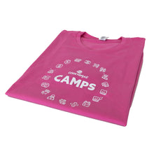 Load image into Gallery viewer, Pink Code Ninjas Camps T-shirt
