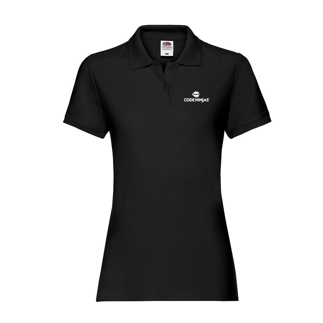 Lady Fit-Black Polo