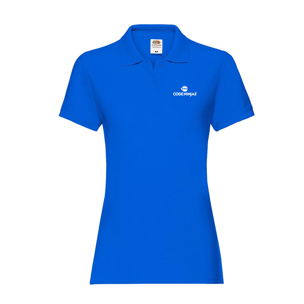 Lady-fit  - Blue Polo