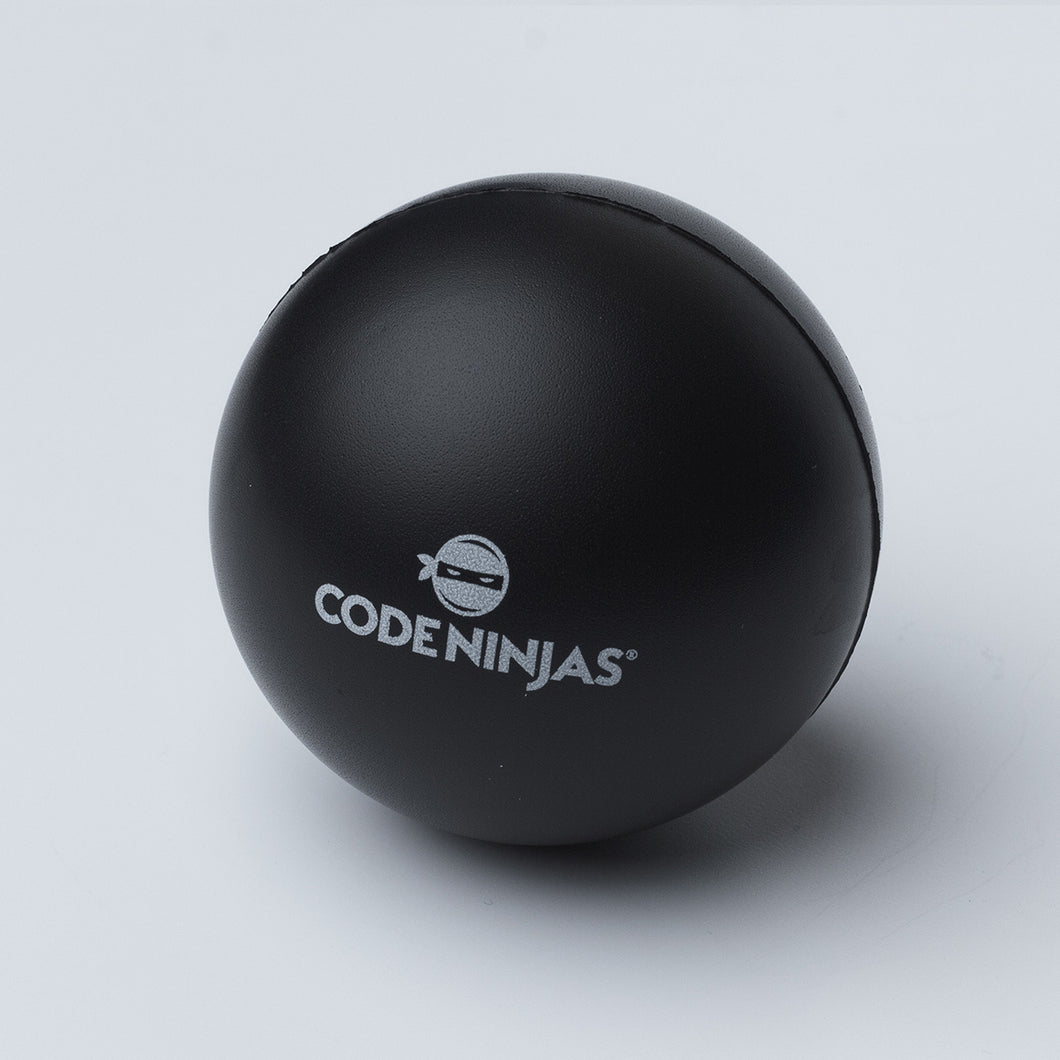 Code Ninjas Stress Ball-Black